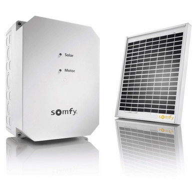 Somfy 2400961 - Kit d'alimentation solaire Solarset