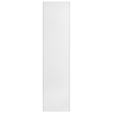 Vantail seul GLISSEO blanc veiné profil blanc H.246,4 x l.61,6