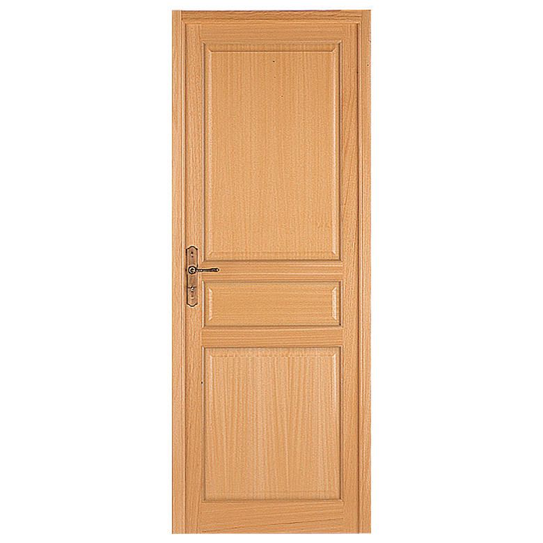 Bloc porte bois exotique plaque Classique Portes