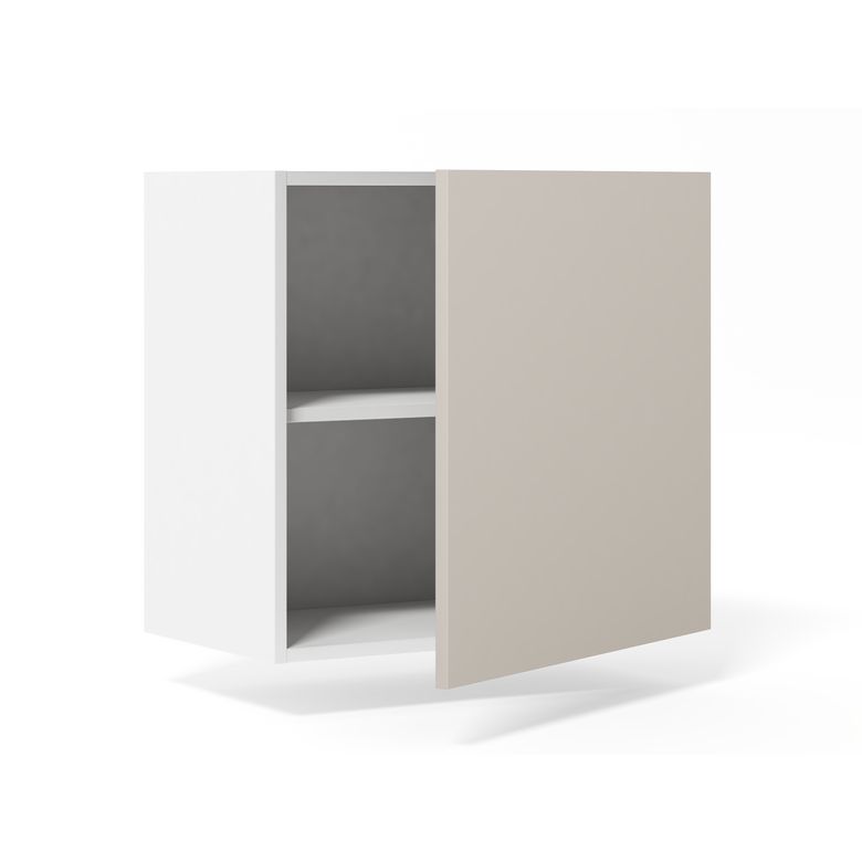 Meuble haut de rangement de cuisine 1 porte, 2 tablettes Cuisine