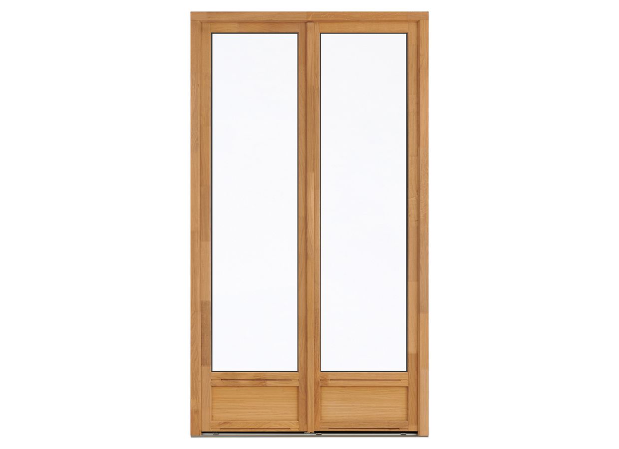Porte-fenêtre chêne ARBOREAL finition lasure sur mesure | Lapeyre