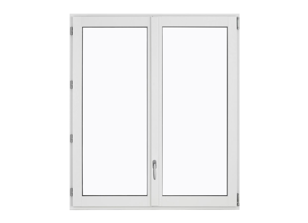 Fenêtre bois exotique ARBOREAL finition couleur blanche sur mesure | Lapeyre