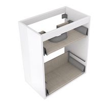 Caisson tiroirs pour meuble de salle de bains P. 38 cm Créamix