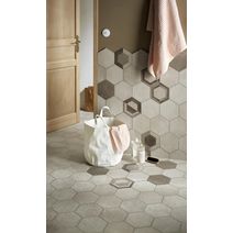Carrelage murs et sols GOAL hexagonal 21 x 18,2 cm