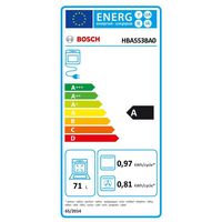 Four multifonction catalyse 71L BOSCH - cuisine