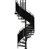 Kit habillage de Marche EDOUARD chêne vernis gris tourterelle - Escaliers - Lapeyre