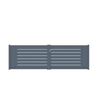 Portail battant Aluminium Catane - Extérieur