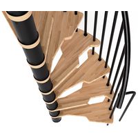 Solution gain de place Spiral 180° - Escaliers