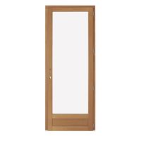 Porte-fenêtre ODE PIN sur-mesure lasure+F4 | Lapeyre