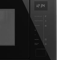 Micro-ondes grill encastrable noir Smeg FMI025BFR | Lapeyre