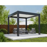 Pergola aluminium bioclimatique autoportante Elaura  | Lapeyre