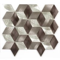Carrelage mosaique RHODIUM cubes 30 x 30 cm - Sols & murs