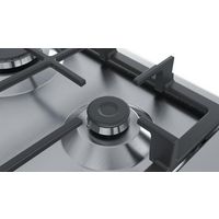 Table gaz inox 4 foyers Bosch PGP6B5B90-Lapeyre