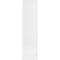 Porte de placard coulissante GLISSEO - Décor frêne blanc - Rangements