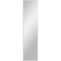 Porte de placard coulissante Glisseo miroir profil blanc | Lapeyre