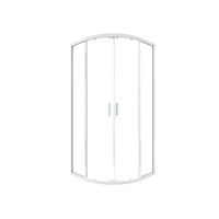 Porte de douche coulissantes DRAC accès d'angle quart de cercle - Porte de douche - Lapeyre