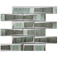 Carrelage mosaïque format rectangulaire EFFET OXYDE 29,8 x 29,8 cm - Carrelage - Lapeyre