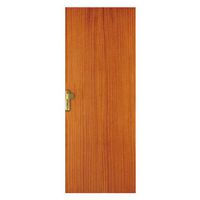 Porte seule renforcée recoupable bois exotique Sipo - Portes