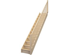 Escalier Uno avec rampe - Escaliers - Lapeyre