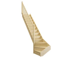 Escalier Uno Sans Rampe Escaliers Lapeyre