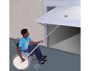 Kit pour porte basculante pour personne à mobilité réduite - Extérieur