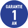 Garantie : 1 an