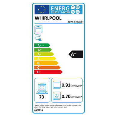 Four multifonction catalyse 73L WHIRPOOL | Lapeyre
