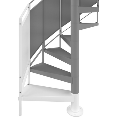 Kit hauteur EDOUARD avec rampe ELONIE - Escaliers - Lapeyre