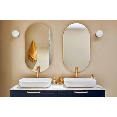 Miroir ovale reversible PHILEAS - Salle de bains - Lapeyre