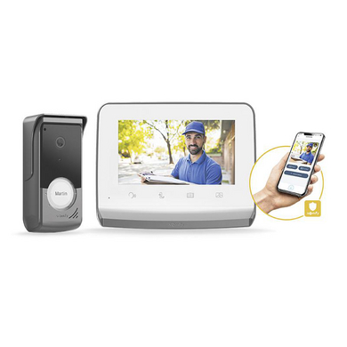 Somfy 1871229 – Visiophone V®350 Connect, Interphone connecté