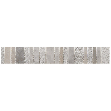 Listel mosaïque CANYON pierre 5 x 30 cm