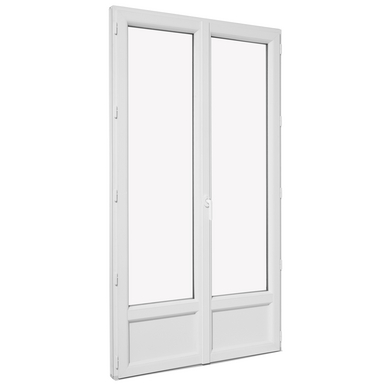 Porte-fenêtre Optiméa PVC personnalisable  - Fenêtres - Lapeyre