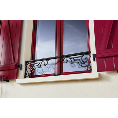 Appui de fenêtre Pernety avec motif central et latéraux - Tableau - Fenêtres