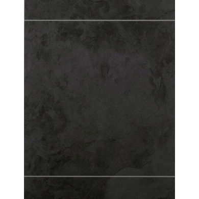 Lambris PVC Element premium noir ardoise - Salle de bains