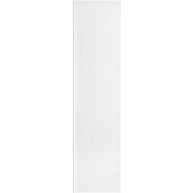 Porte de placard coulissante GLISSEO - Décor frêne blanc - Rangements