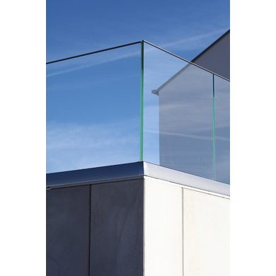 Balustrade intérieure/extérieure en verre Claire - Lapeyre