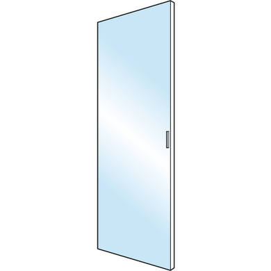 Porte miroir H.219.2 x P.35 cm pour Espace Dressing & Pièces à vivre Espace - Rangements