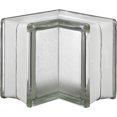 Briques de verre mini angle - Salle de Bains - Lapeyre