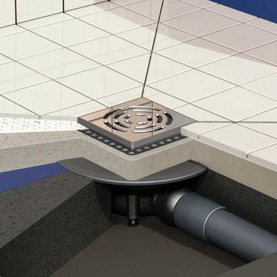 Système ISOTANCHE PROFESSIONNEL sortie verticale - Salle de bains