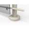 Cache sabot pour balustrade Lisseo en aluminium | Lapeyre