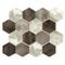 Carrelage mosaique RHODIUM hexagonal 30 x 30 cm - Sols & murs