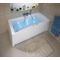 Baignoire balnéo droite modèle LAGUNE système Diamant - Salle de bains