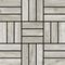 Carrelage mosaique EVER gris imitation bois 30 x 30 cm - Sols & murs