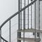 Escalier Symphonie+ avec rampes câbles gris tourterelle - Escaliers