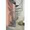 Escalier extérieur Nova Spiral en acier galvanisé - Escaliers