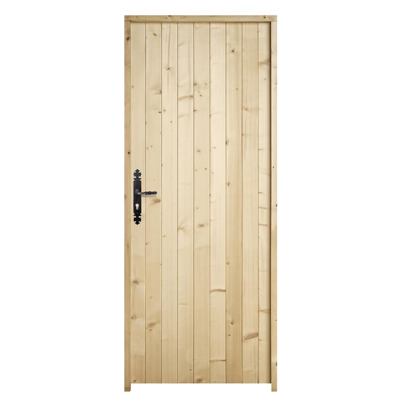 Porte de service Sapin N°28 - Portes