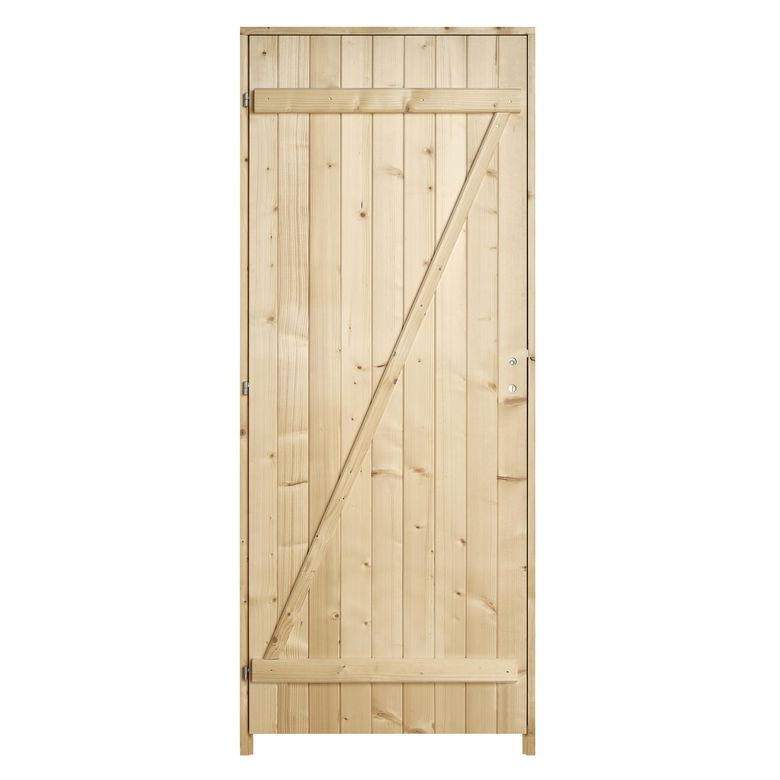 Porte de service Sapin N°28 - Portes