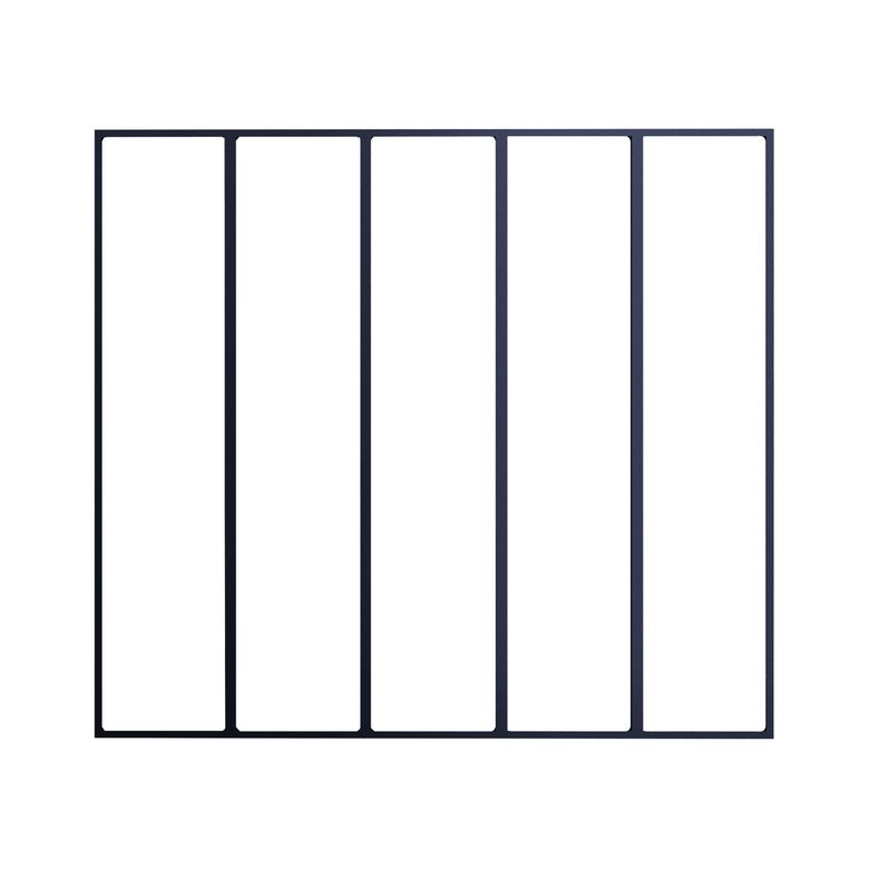 Verrière d'atelier fixe à assembler - Portes