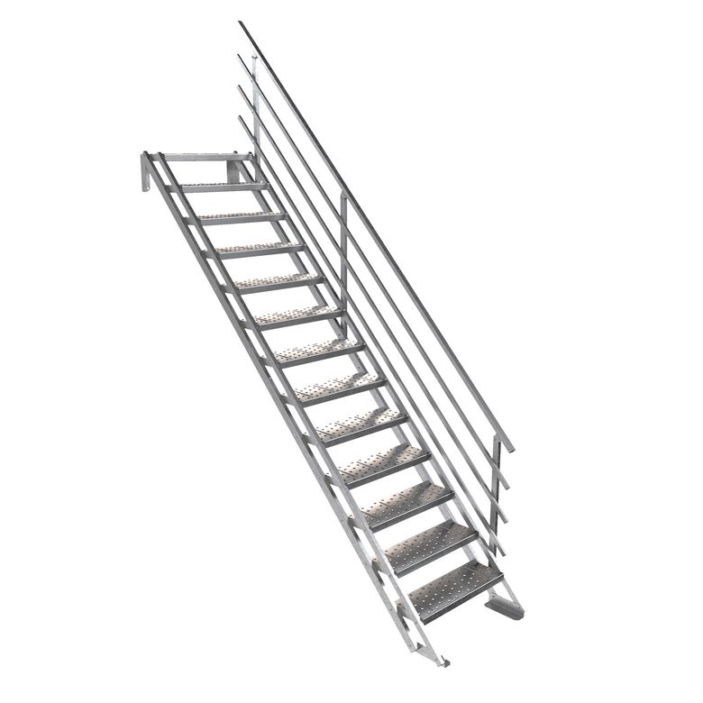 Rampe New York pour escalier extérieur 14 marches - Escaliers