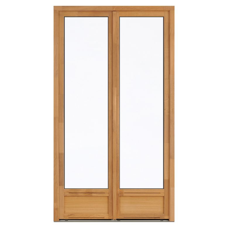 Porte-fenêtre chêne ARBOREAL finition lasure sur mesure | Lapeyre
